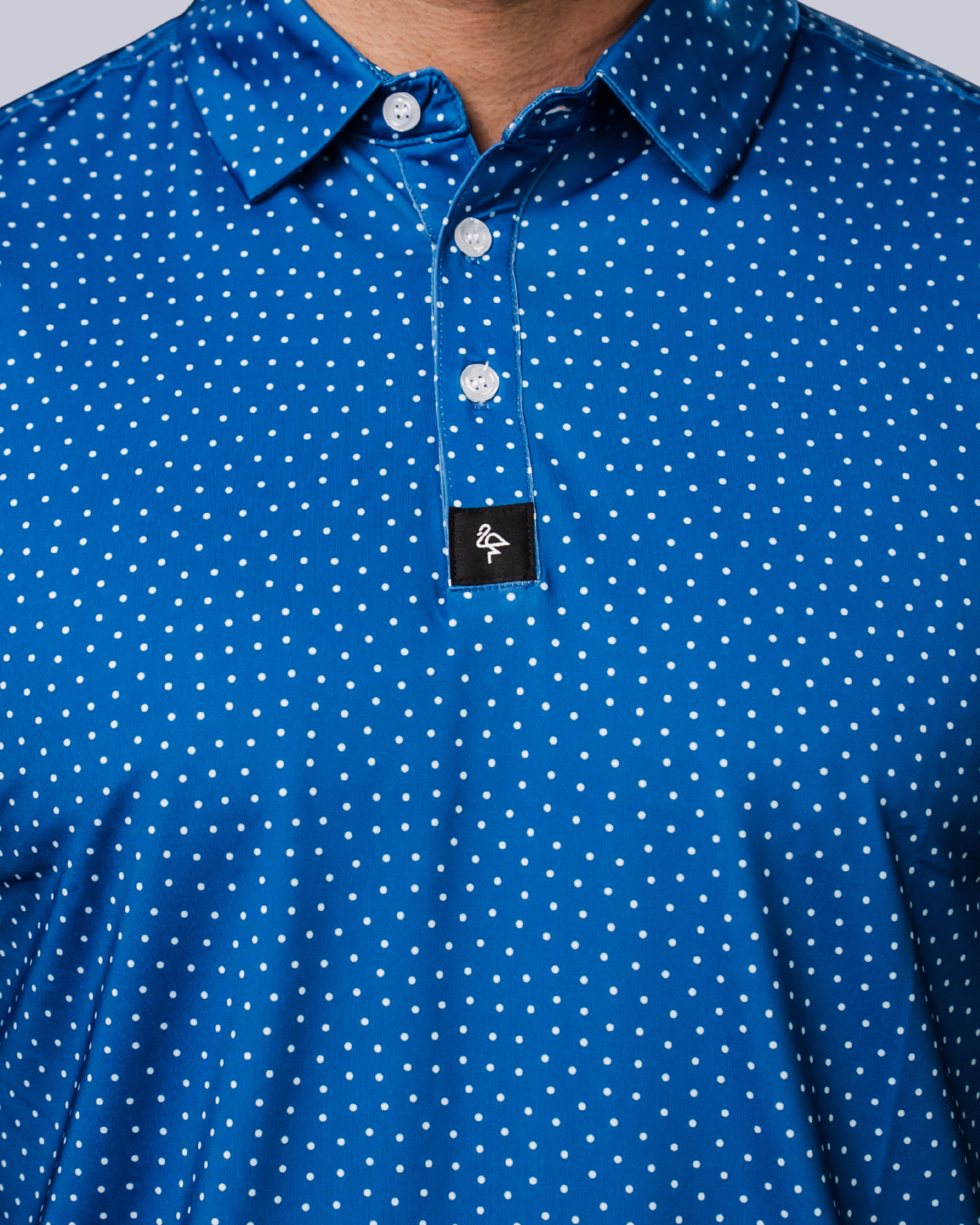 Polka Dots - Blue/White