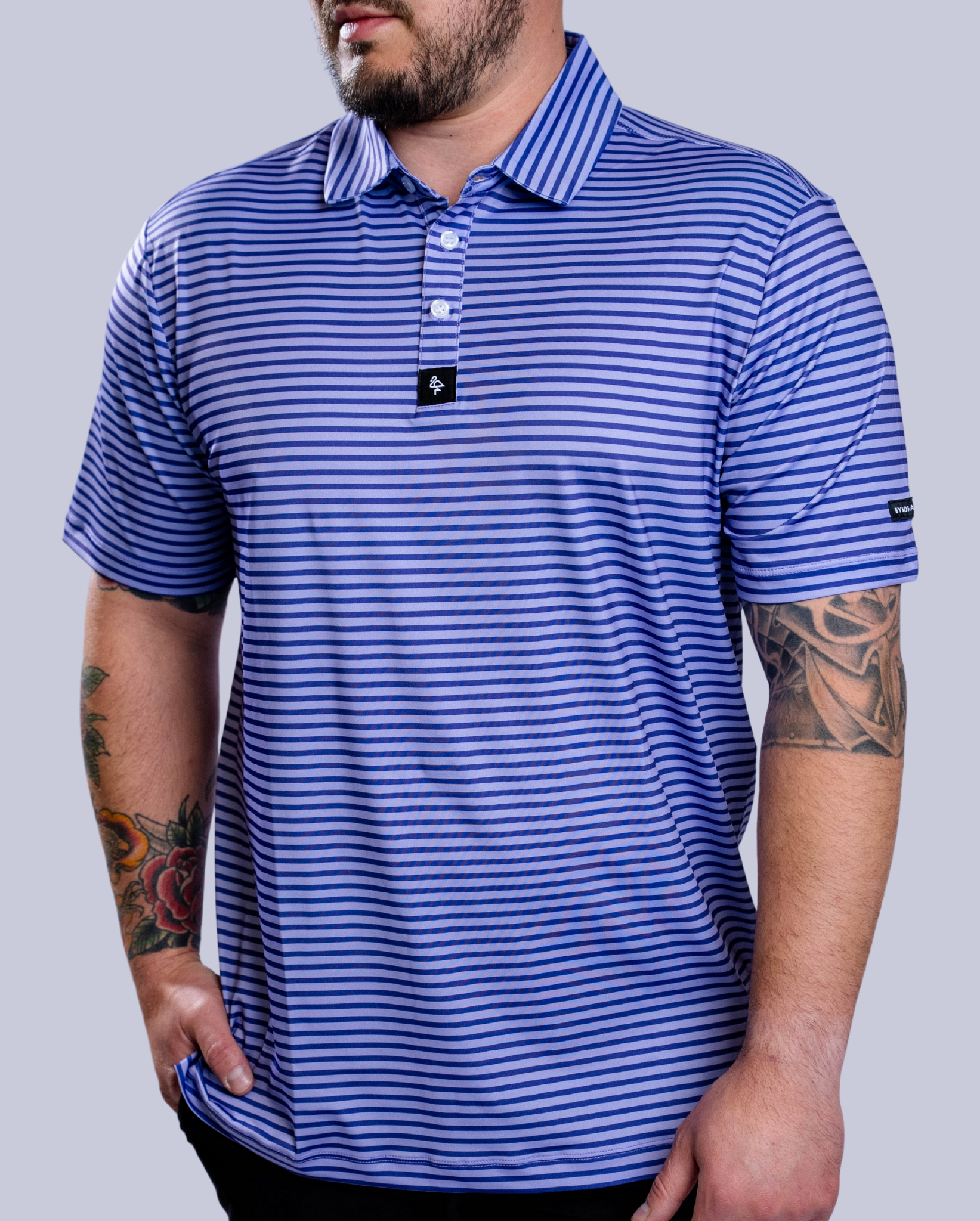 Tight Stripes - Purple