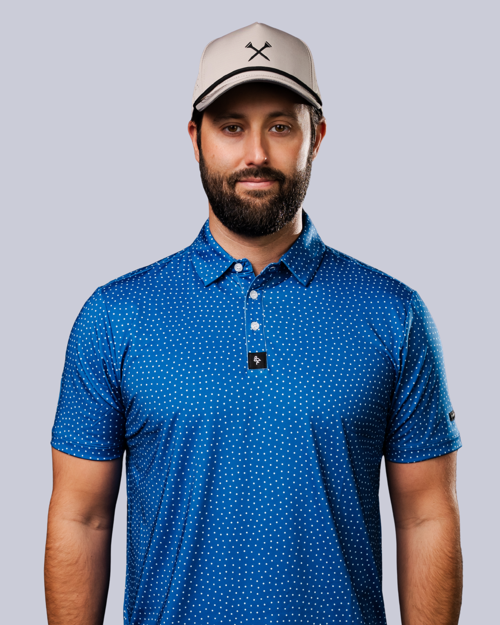 Polka Dots - Blue/White