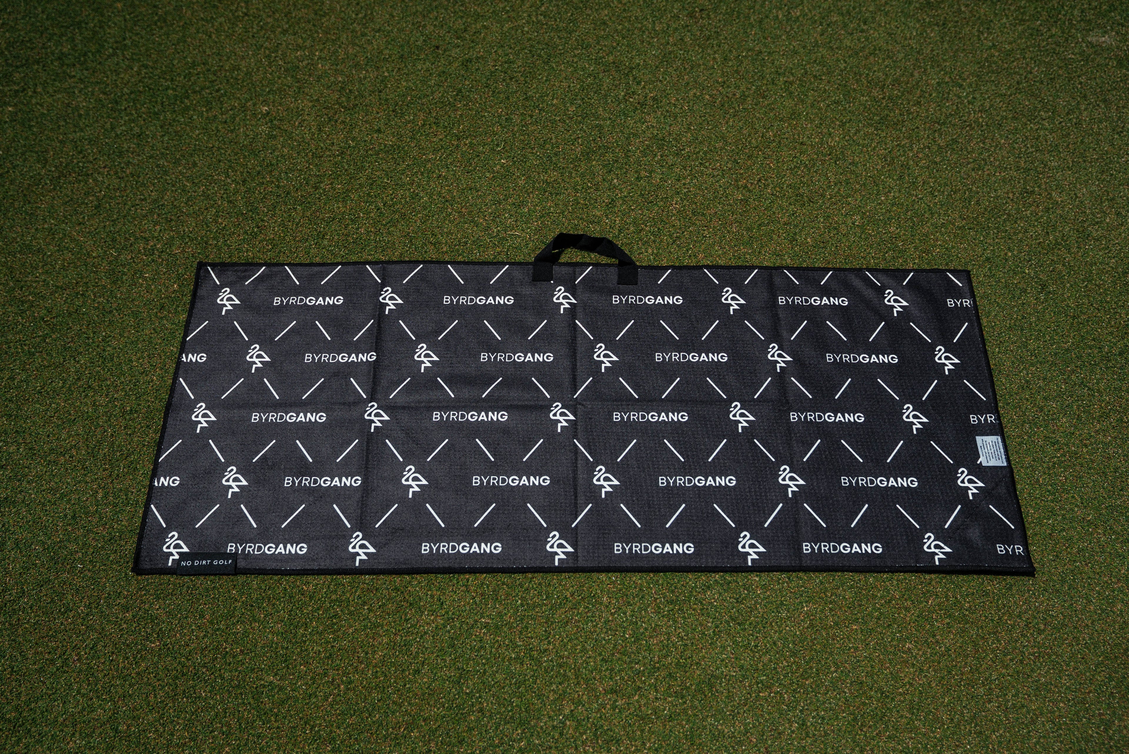 Towel + Club Scrubber - Black