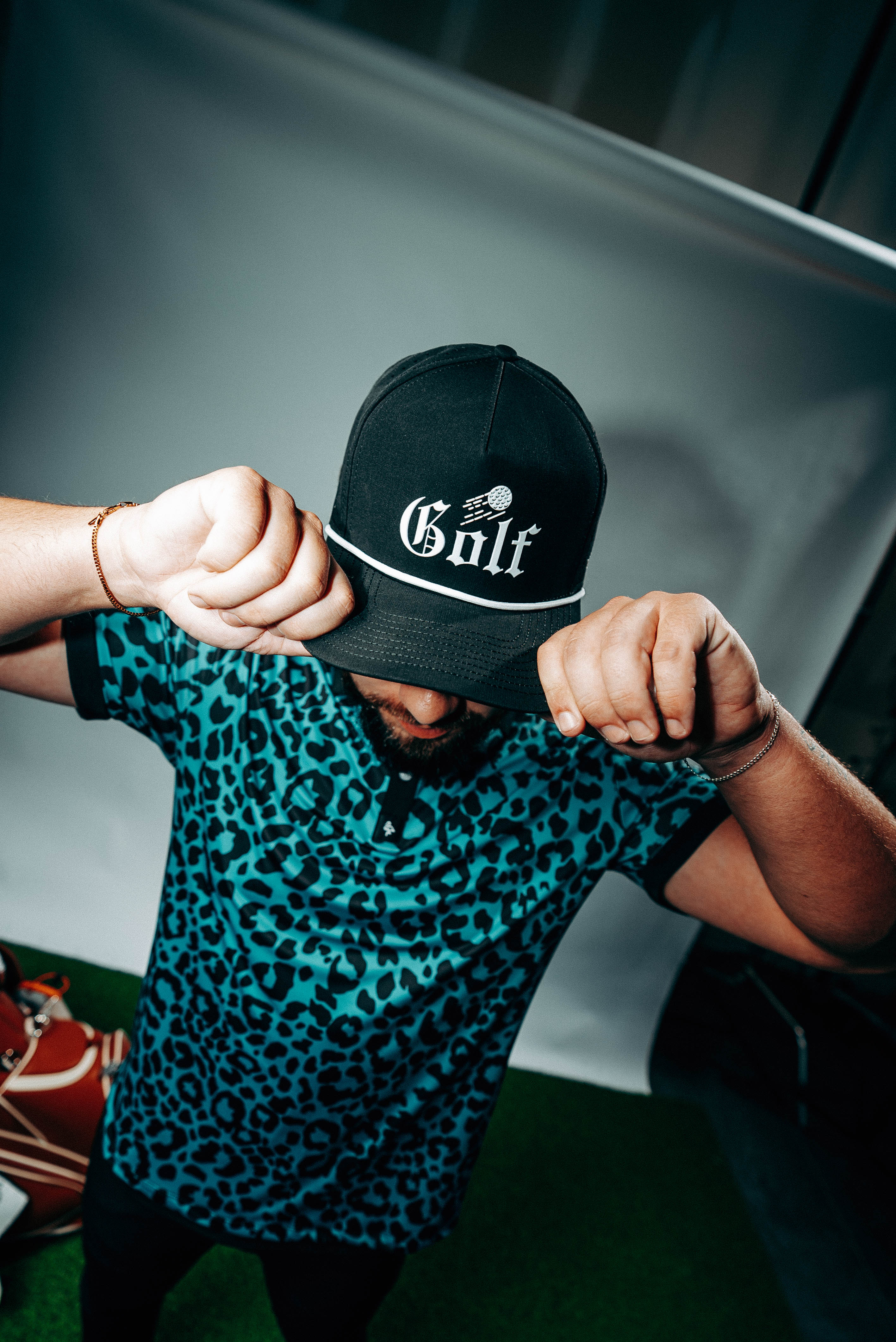 Golf Hat - Black