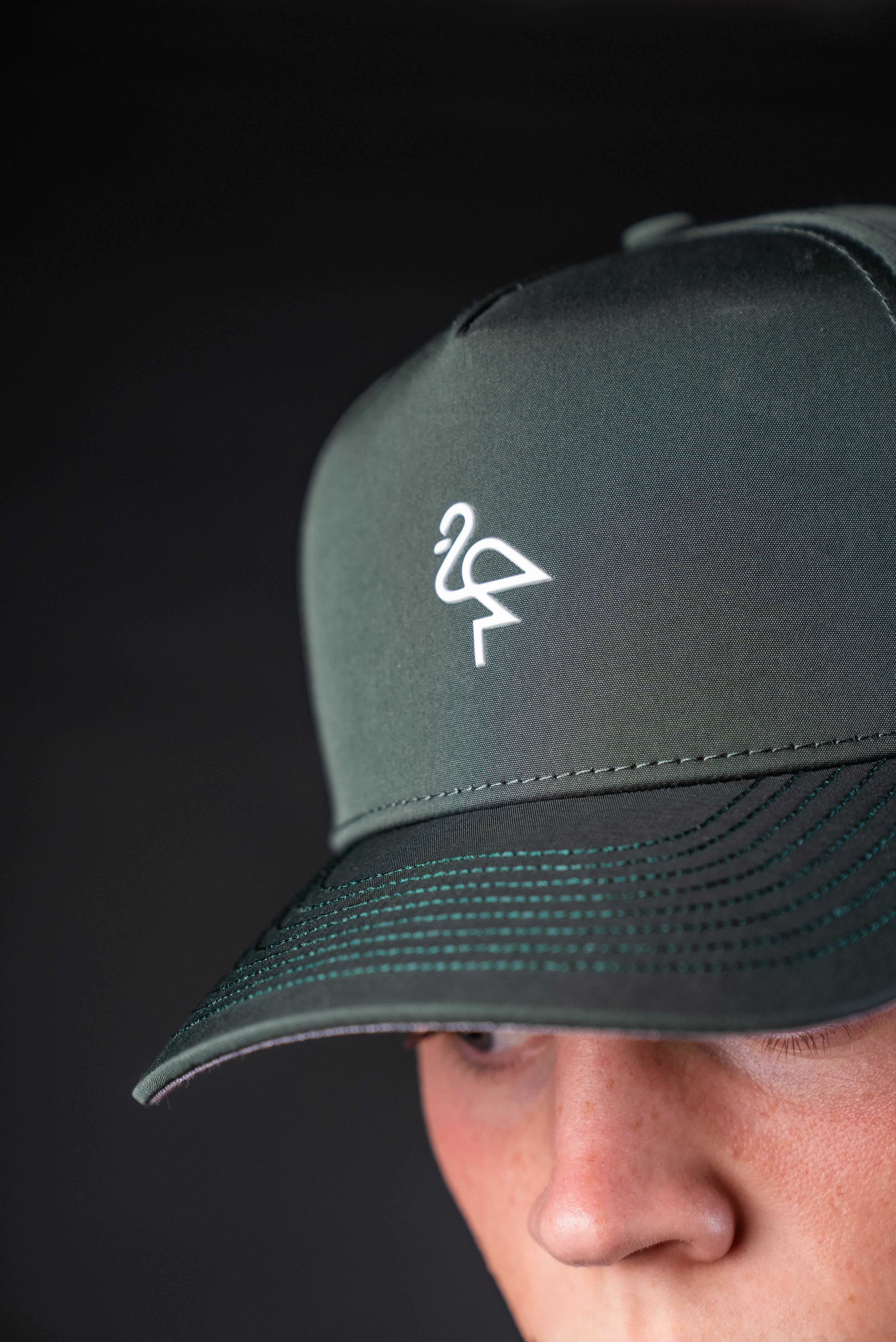 Flamingo Hat - Green