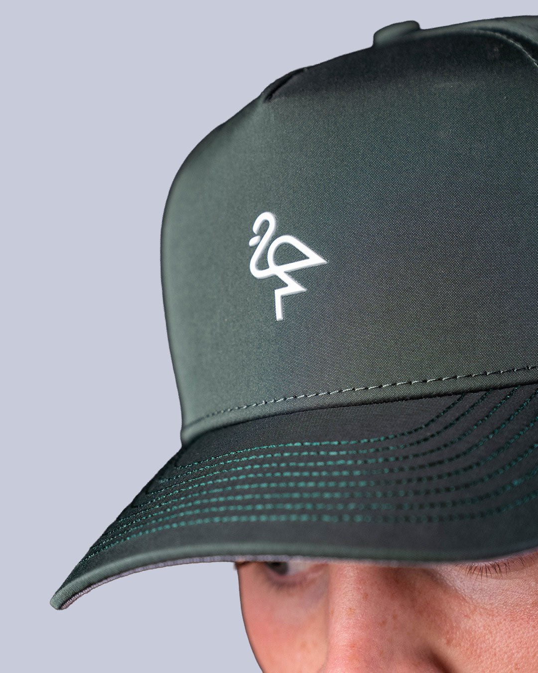 Flamingo Hat - Green