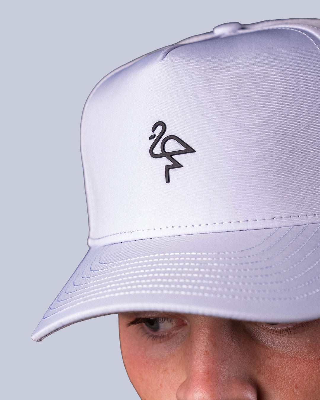 Flamingo Hat - White