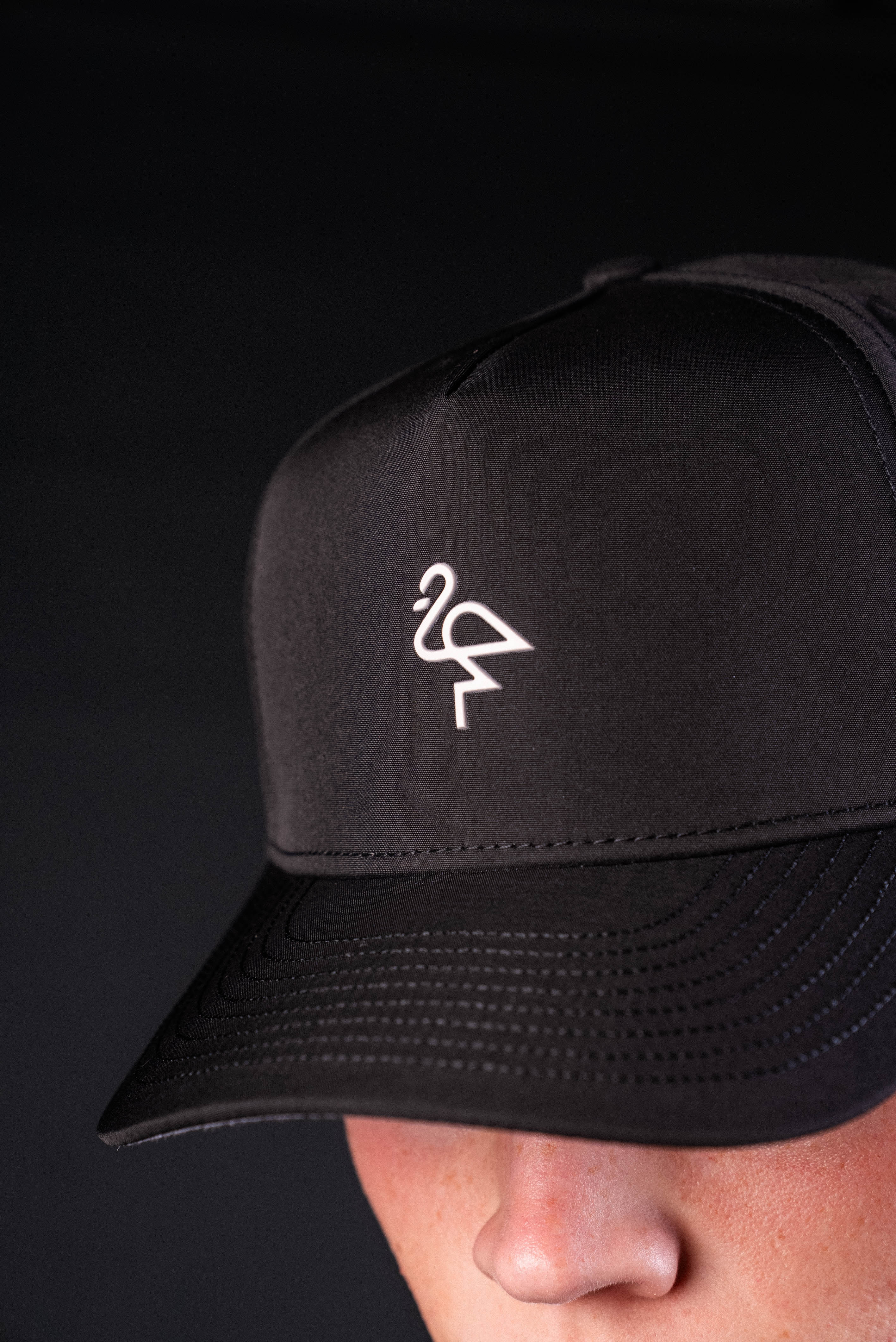Flamingo Hat - Black