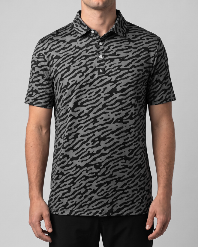 Model wearing the Byrd Gang Savanna - Charcoal