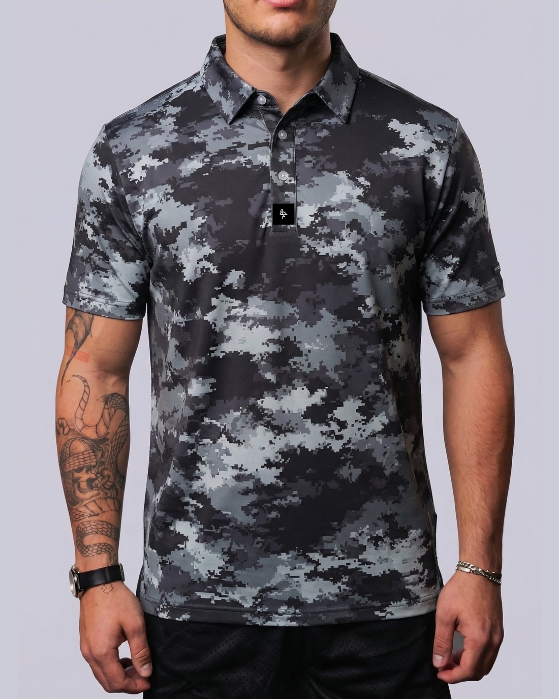 Digital Camo - Black