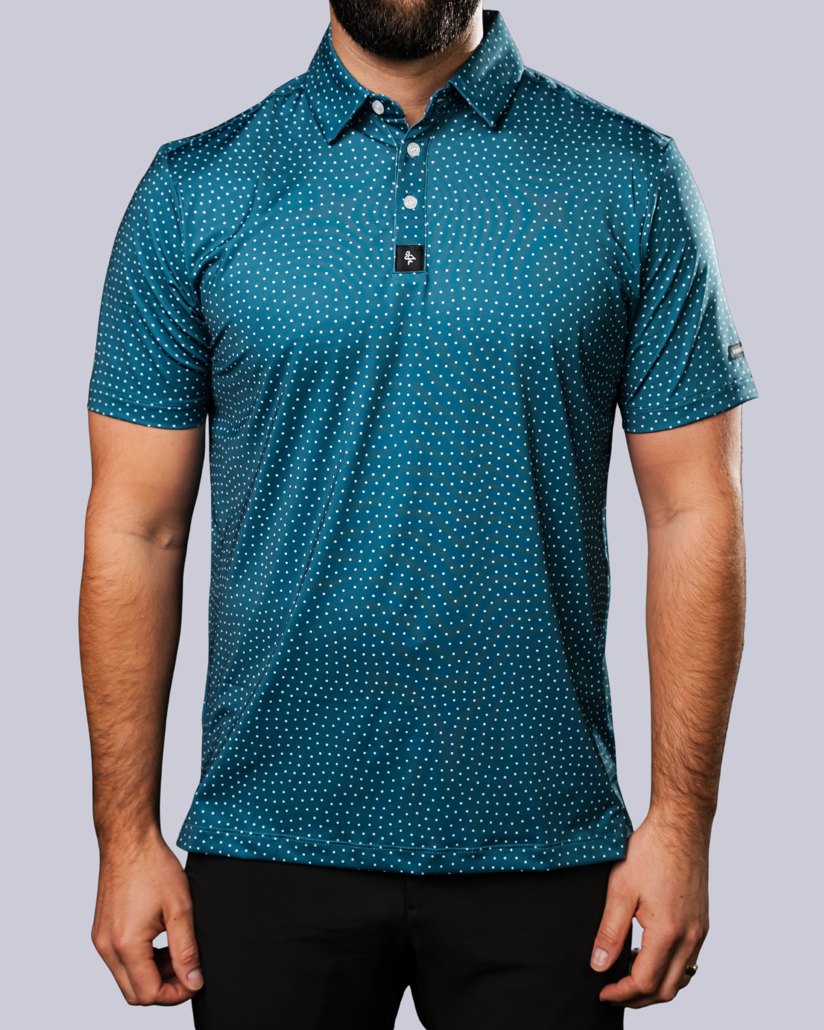 Polka Dots - Green/White