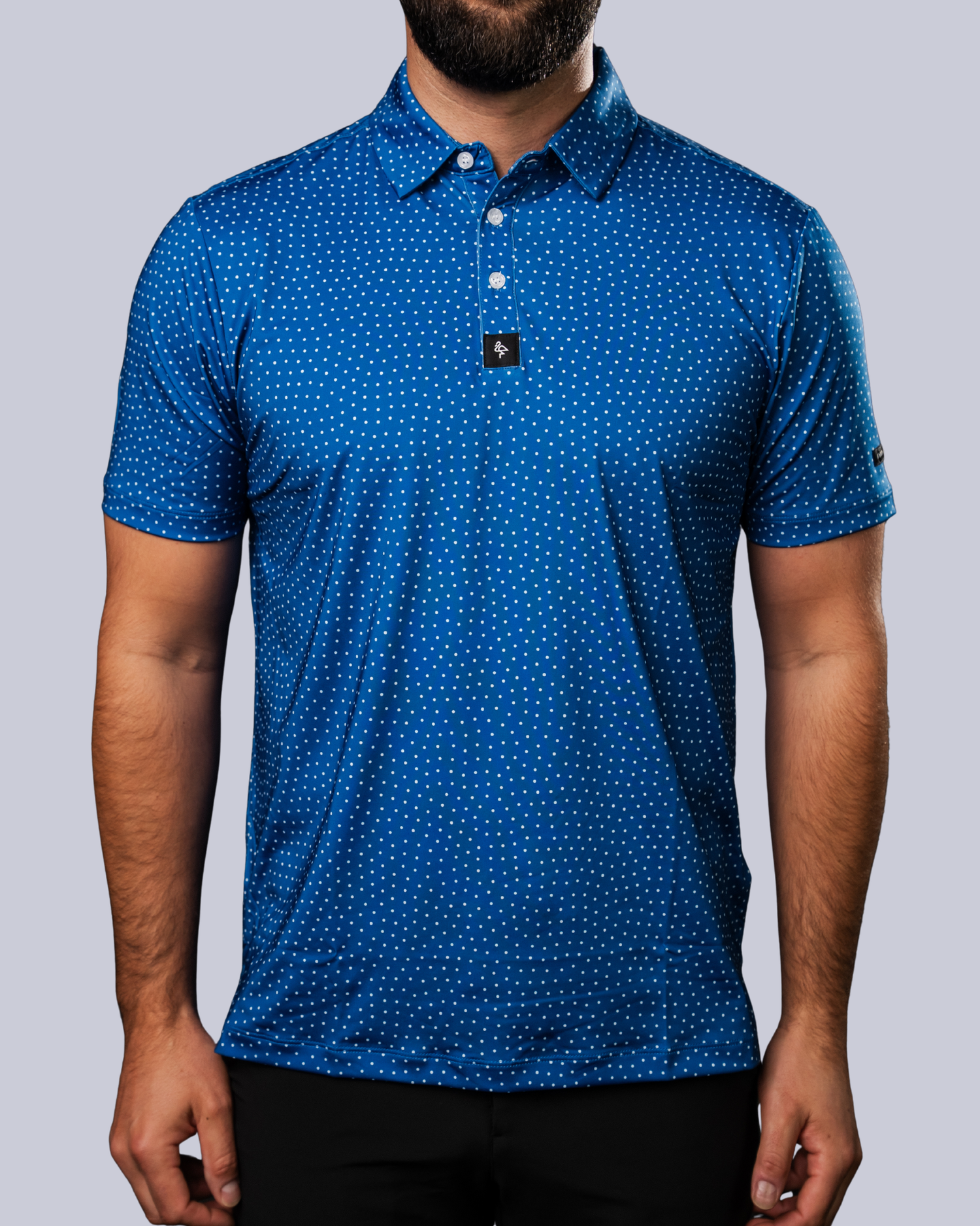 Polka Dots - Blue/White