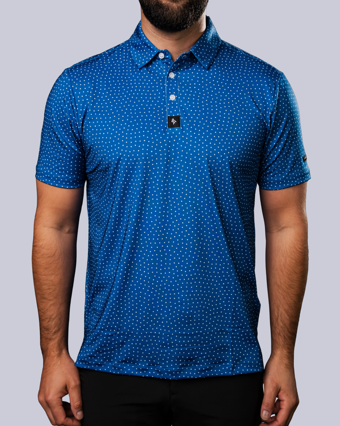 Polka Dots - Blue/White