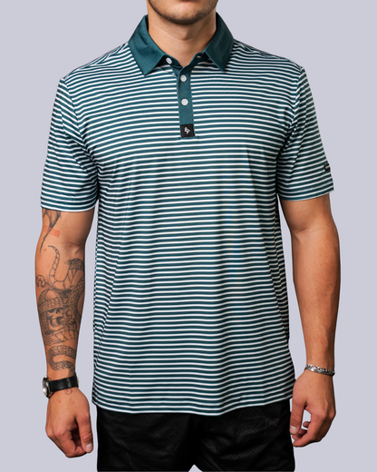 Tight Stripes - Green/White