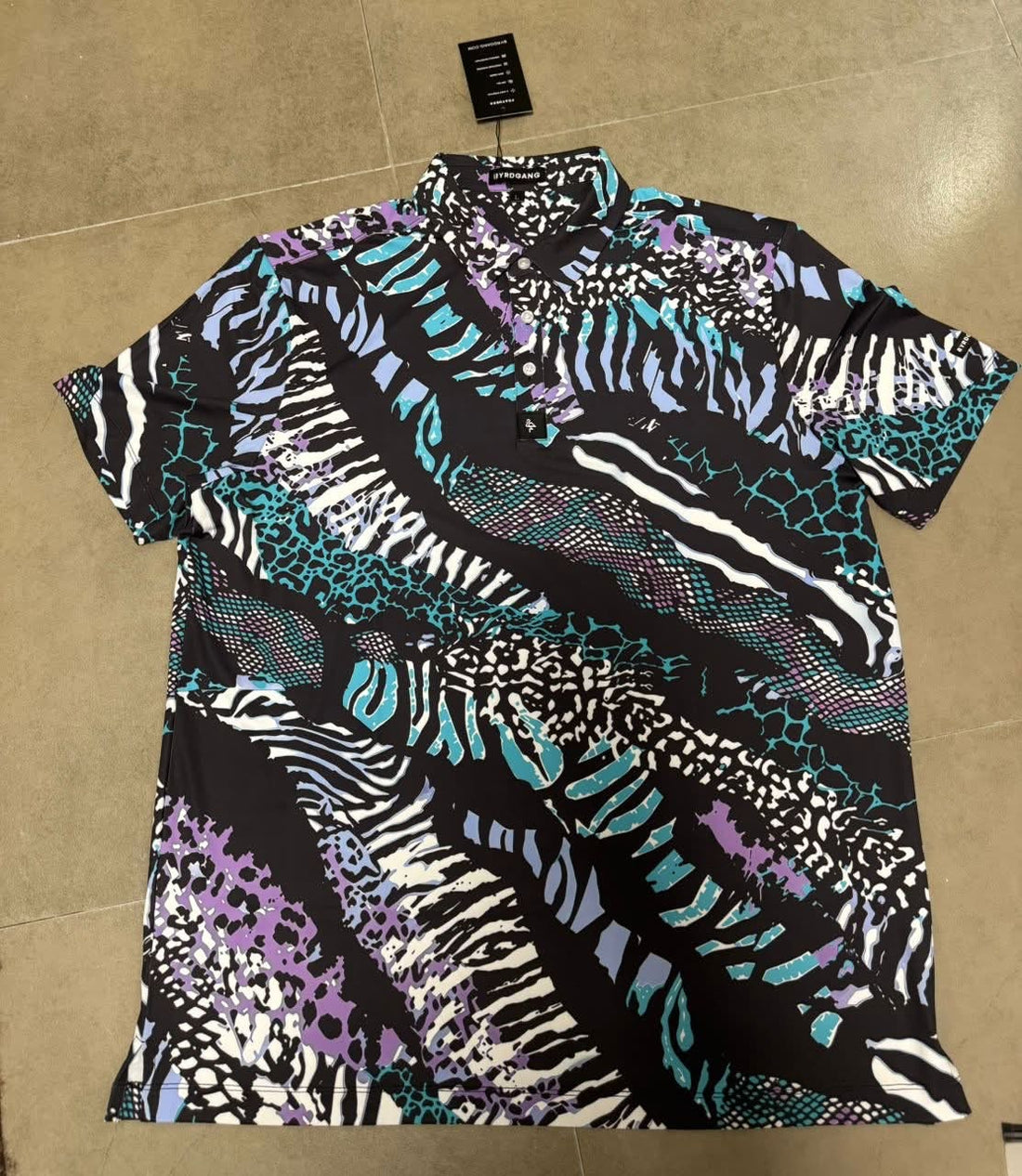 Jungle Party - Teal/Purple