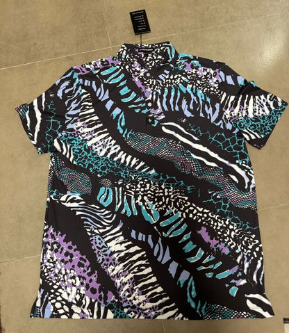 Jungle Party - Teal/Purple