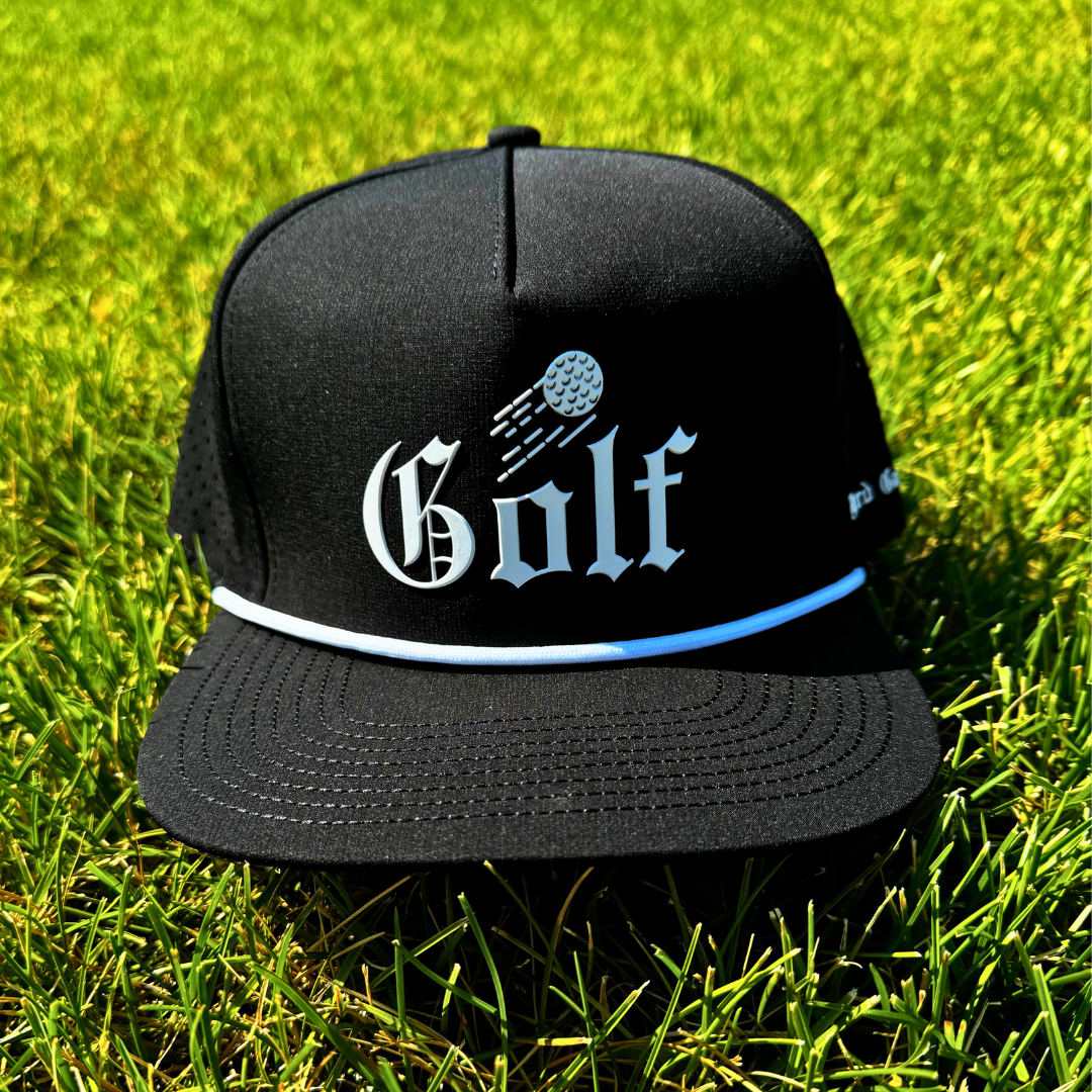 Golf Hat - Black