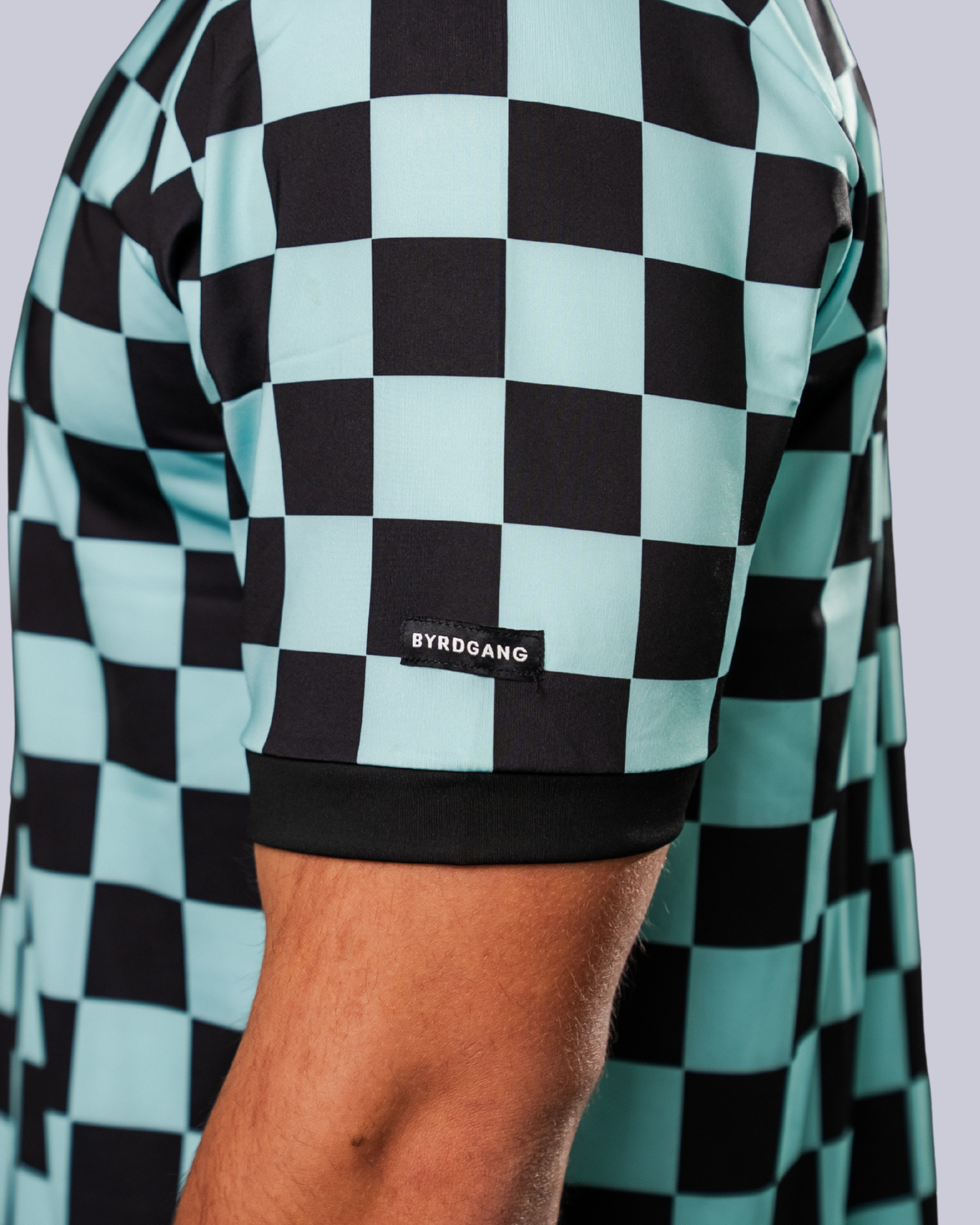 Checkered - Teal/Black