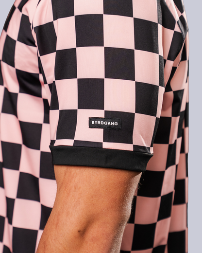 Checkered - Pink/Black
