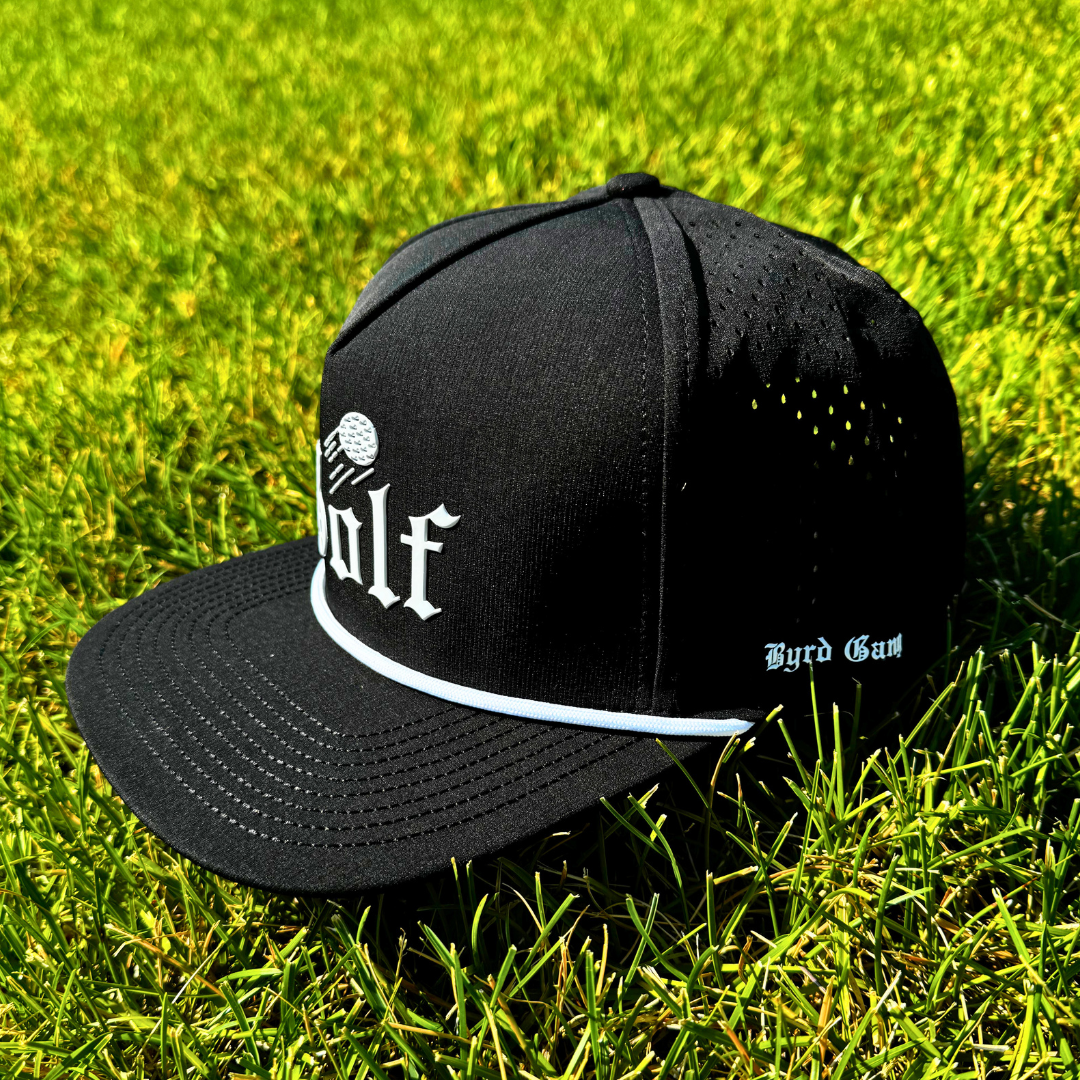 Golf Hat - Black