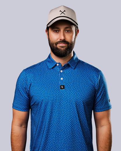 Polka Dots - Blue/White