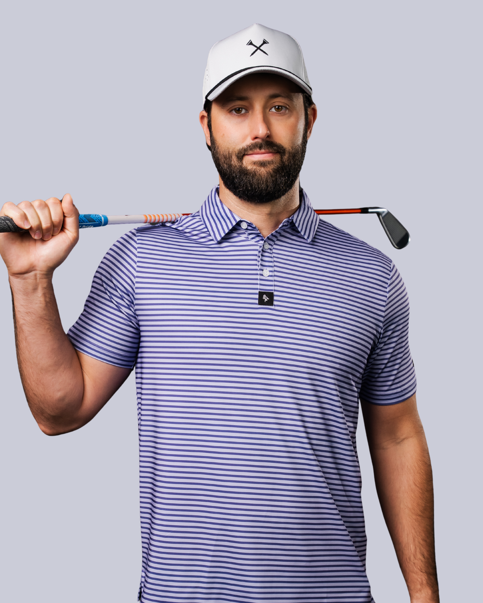 Tight Stripes - Purple