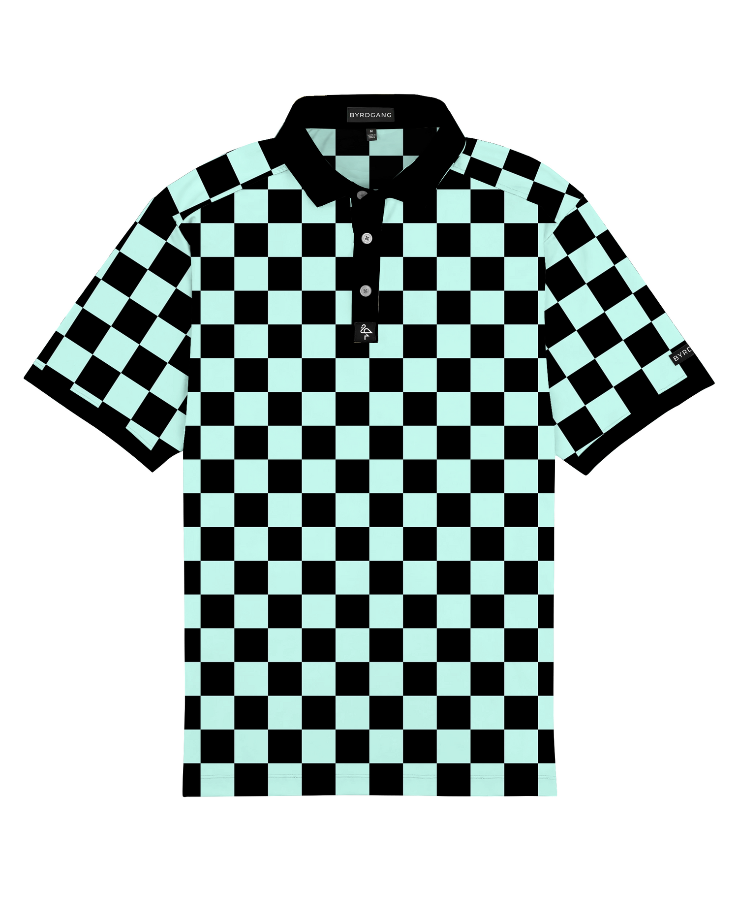 Checkered - Teal/Black