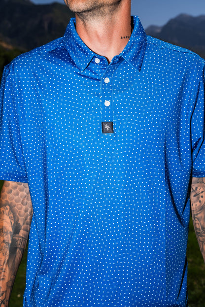 Polka Dots - Blue/White