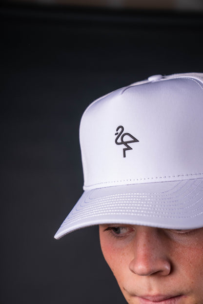Flamingo Hat - White