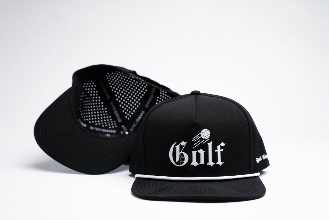 Golf Hat - Black