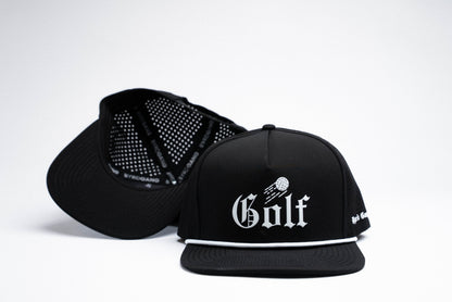 Golf Hat - Black