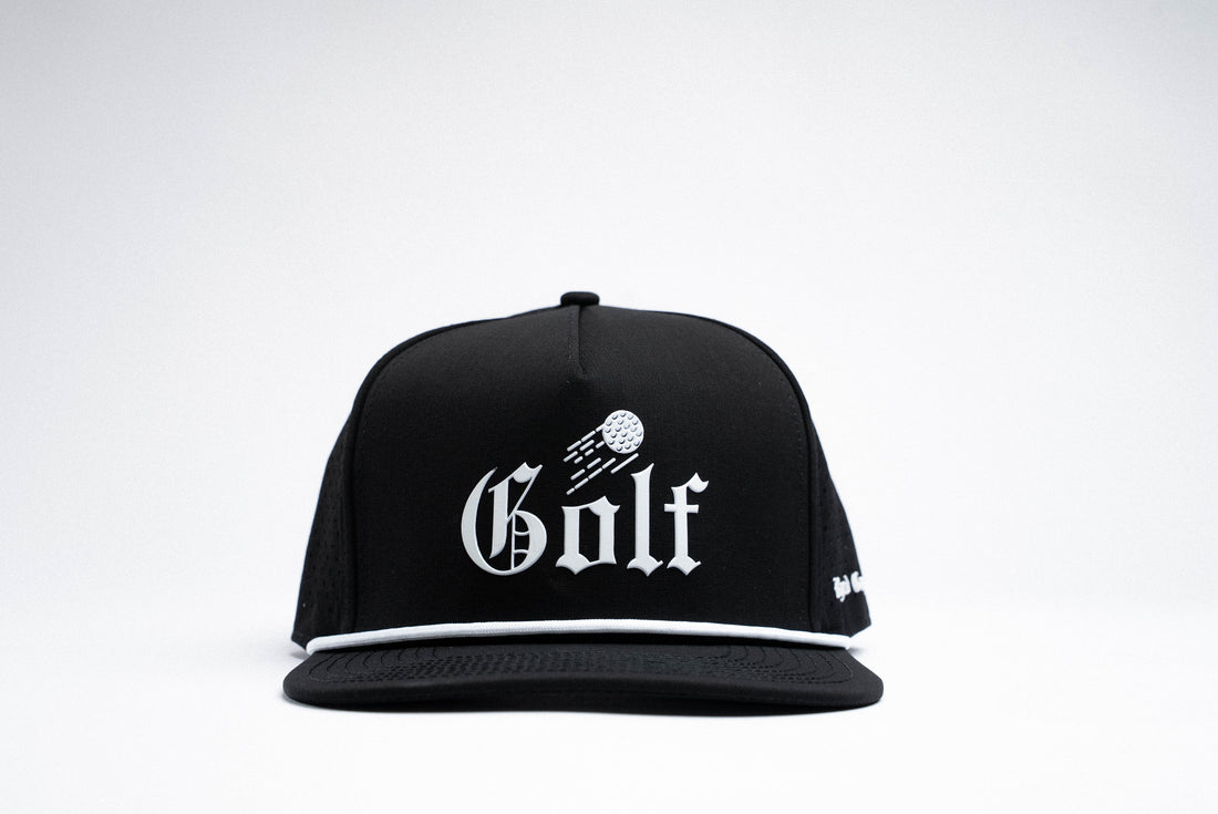 Golf Hat - Black