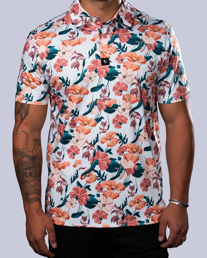 Flower Fade - White