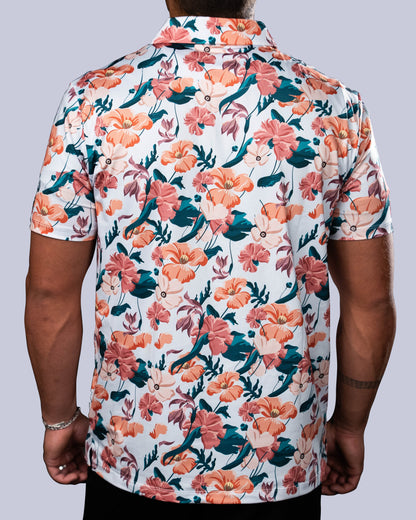 Flower Fade - White