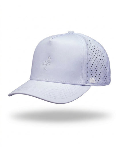 Flamingo Hat White - side view