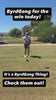 Golfer wearing a BYRDGANG polo