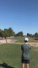 Golfer wearing a BYRDGANG polo